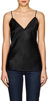 Thumbnail for your product : Frame Women's Raw-Edge-Trimmed Satin Tank - Black