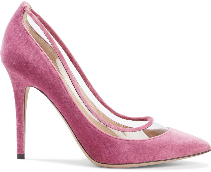 platform heels rose gold