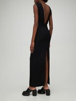 Thumbnail for your product : GAUCHERE Stretch viscose crepe midi dress