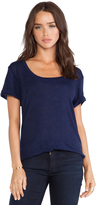 Thumbnail for your product : Monrow Linen Jersey Tee