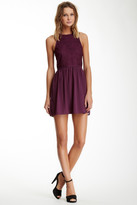 Thumbnail for your product : Socialite Juniors Cutaway Crochet Fit & Flare Dress