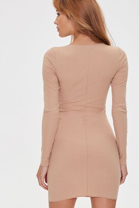 Forever 21 Ribbed Bodycon Mini Dress