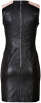 Thumbnail for your product : Belstaff Leather Colorblock Tate Dress