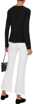 Thumbnail for your product : The Row Beca Stretch-crepe Kick-flare Pants