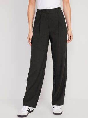 Old Navy Extra High-Waisted Taylor Wide-Leg Trouser Suit Pants - ShopStyle