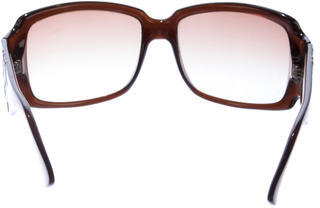 Fendi Logo Square Sunglasses
