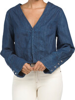 Thumbnail for your product : Free People Caroline Denim Top