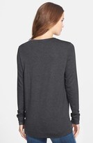 Thumbnail for your product : Kensie Print Front French Terry Sweatshirt