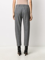 Thumbnail for your product : Semi-Couture Elasticated Check Pattern Trousers