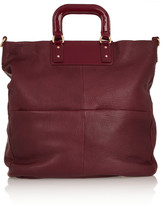 Thumbnail for your product : Orla Kiely Burdock textured-leather tote