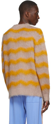 Acne Studios Yellow Alpaca Sweater