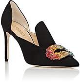Thumbnail for your product : GIANNICO Women's Daphne Satin D'Orsay Pumps - Black