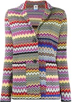 Thumbnail for your product : M Missoni Patchwork Knitted Blazer