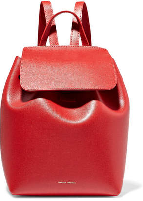 Mansur Gavriel Mini Textured-leather Backpack - one size