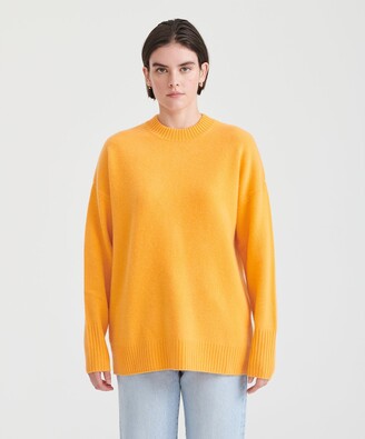 Luxe Cashmere Oversized Crewneck Sweater – NAADAM
