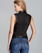 Thumbnail for your product : Rebecca Minkoff Vest - Tiffany Leather