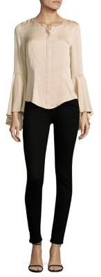 Milly Stretch Michelle Blouse