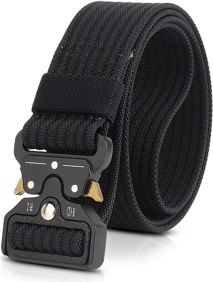 LumiSyne Men Tactical Belt Adjustable 1.5 Inch Heavy Duty Belt Nylon