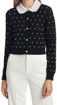Thumbnail for your product : Alice + Olivia Collins Embellished Cardigan