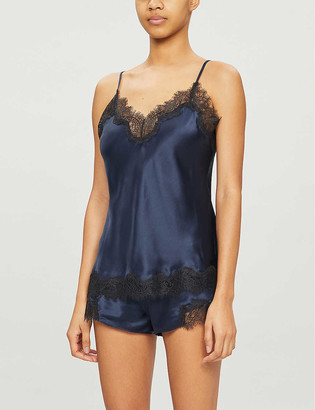 Navy Lace Camisole - ShopStyle
