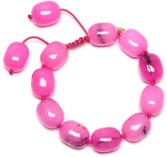 Lola Rose Women Pink Quartz Strand Bracelet of Length 18cm 715898