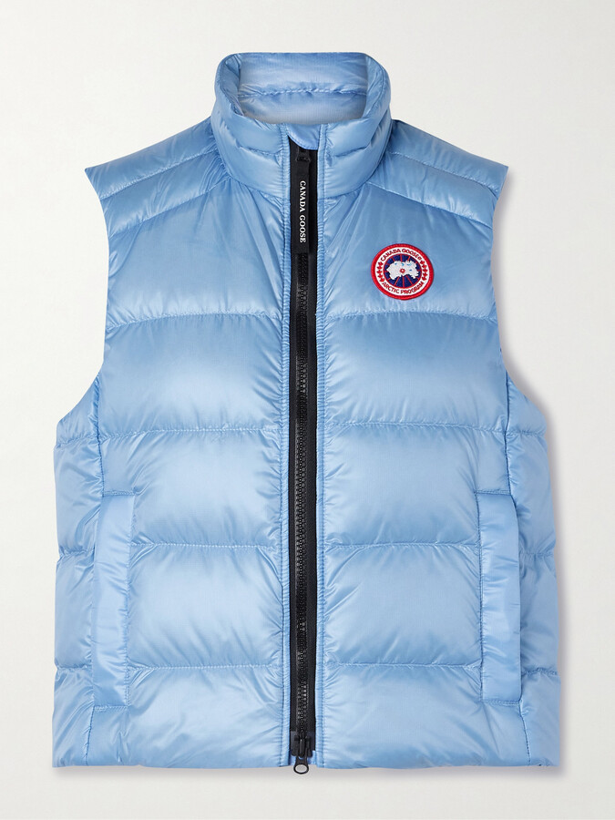 Canada Goose Cypress Quilted Ripstop Down Vest - Blue