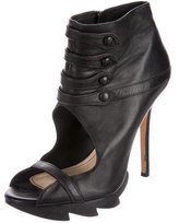 Thumbnail for your product : Camilla Skovgaard Leather Open-Toe Booties