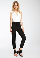 Thumbnail for your product : Forever 21 Collared Combo Jumpsuit