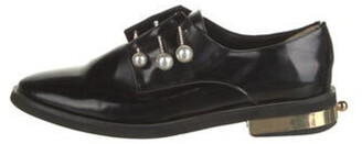 Coliac Leather Crystal Embellishments Oxfords