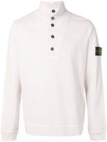 Thumbnail for your product : Stone Island half button sweatshirt