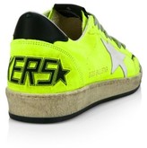 Thumbnail for your product : Golden Goose Men's Lime Ball Star Leather Sneakers