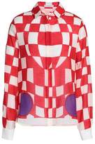 Thumbnail for your product : J.W.Anderson Printed Wool-blend Gauze Shirt