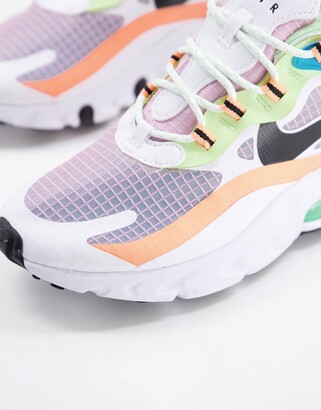 nike women's air max 270 react se light arctic pink