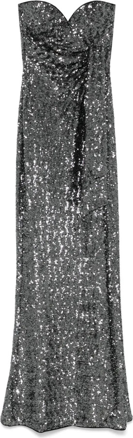 Chiara Boni La Petite Robe Sequinned Maxi Dress