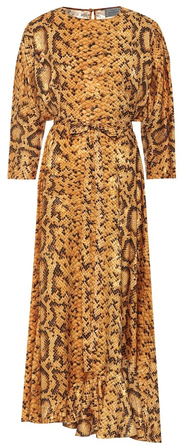 snake print dress size 18