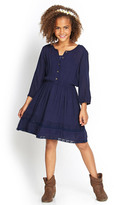Thumbnail for your product : Forever 21 girls Lace-Trim Peasant Dress (Kids)
