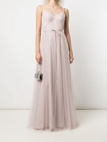 Thumbnail for your product : Marchesa Notte Bridal Tuscany tulle strappy dress