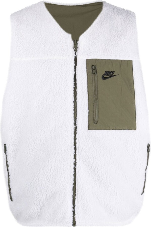 Sherpa Fleece Supreme Nike Reversible Nylon Sherpa Vest Sherpa