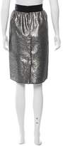 Thumbnail for your product : Dolce & Gabbana Metallic Knee-Length Skirt