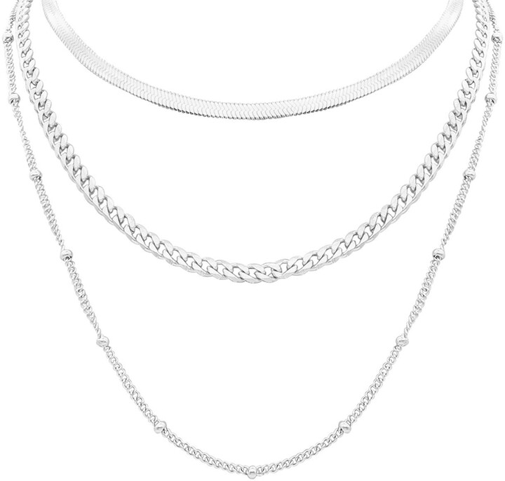 Layered Chain Necklace | Shop the world's largest collection of 