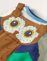 Thumbnail for your product : Owl Cord Dungaree Set