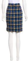 Thumbnail for your product : Lela Rose Patterned Knee-Length Skirt