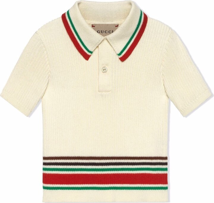 Gucci Stripe Polo Shirts | Shop the world's collection of fashion | ShopStyle