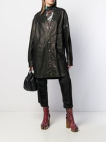 Thumbnail for your product : Rick Owens Larry mid-length coat