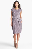 Thumbnail for your product : Alex Evenings Sequin Lace Overlay Sheath Dress