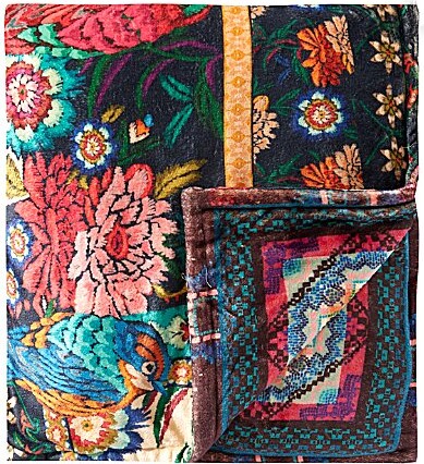 Johnny Was Laurel Canyon Eirene Reversible Cozy Blanket