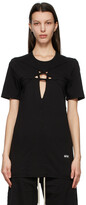 Thumbnail for your product : Rick Owens Black Cut-Out Level T-Shirt