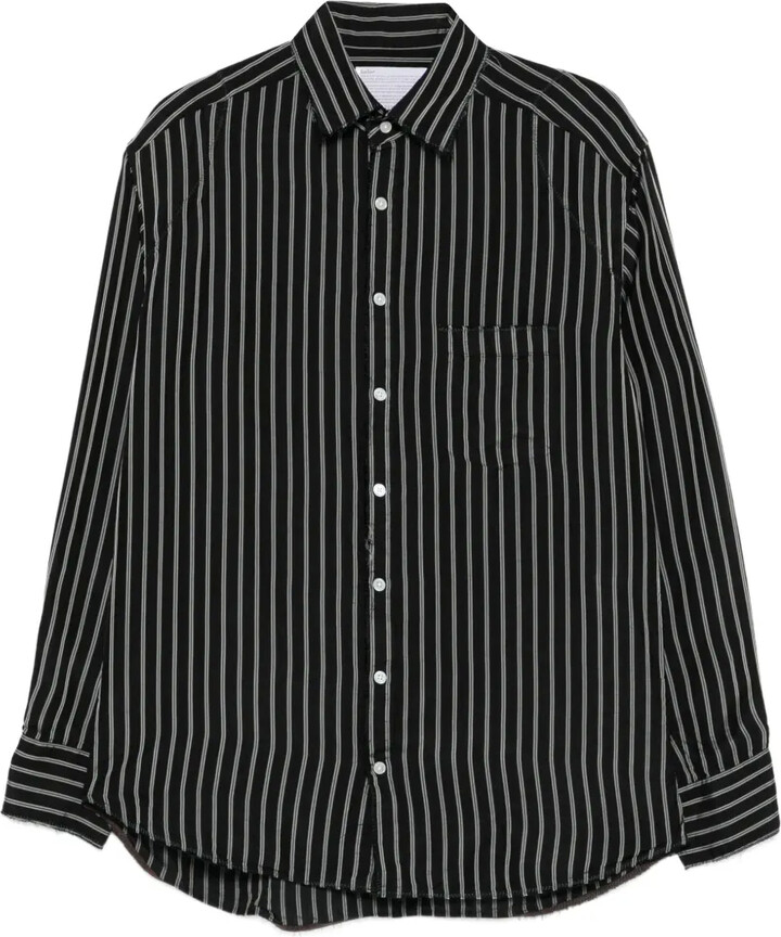Kolor Striped Buttoned Shirt