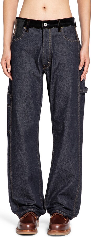 Junya Watanabe Paneled Straight Jeans