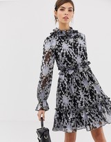 Thumbnail for your product : Ted Baker Florae ruffle skater dress
